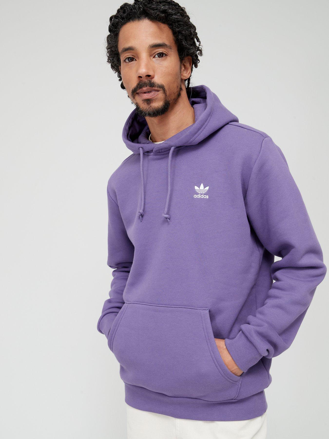 Purple adidas hot sale originals hoodie