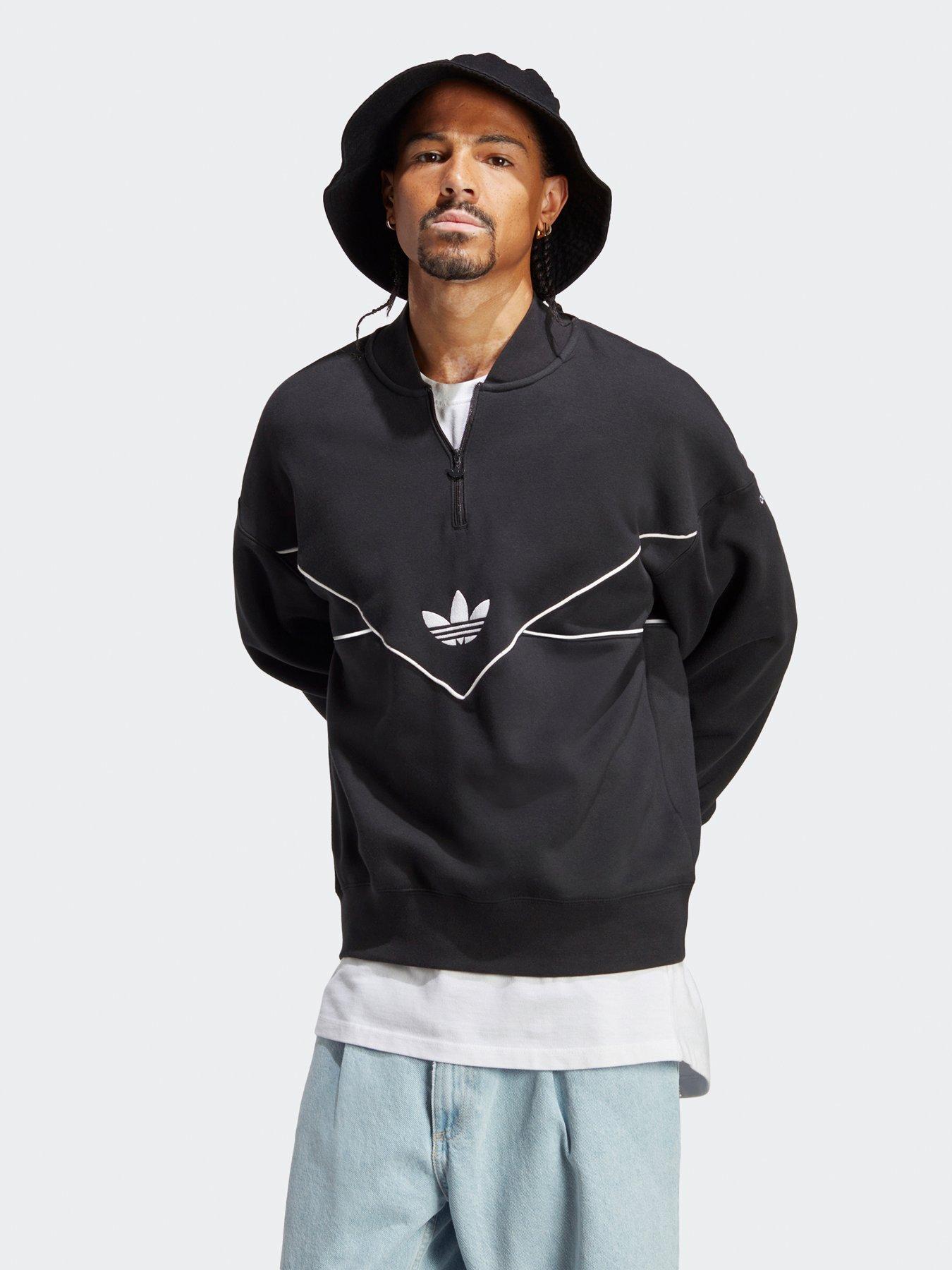 Adidas half outlet sweatshirt