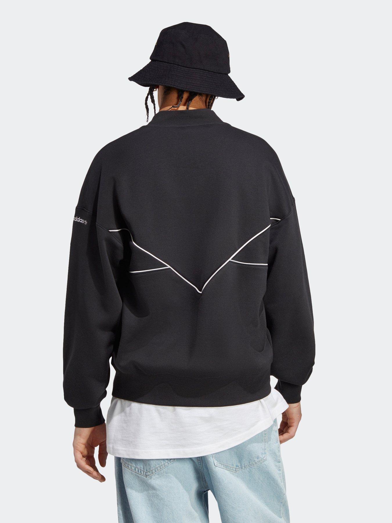 Adidas hot sale zip crew