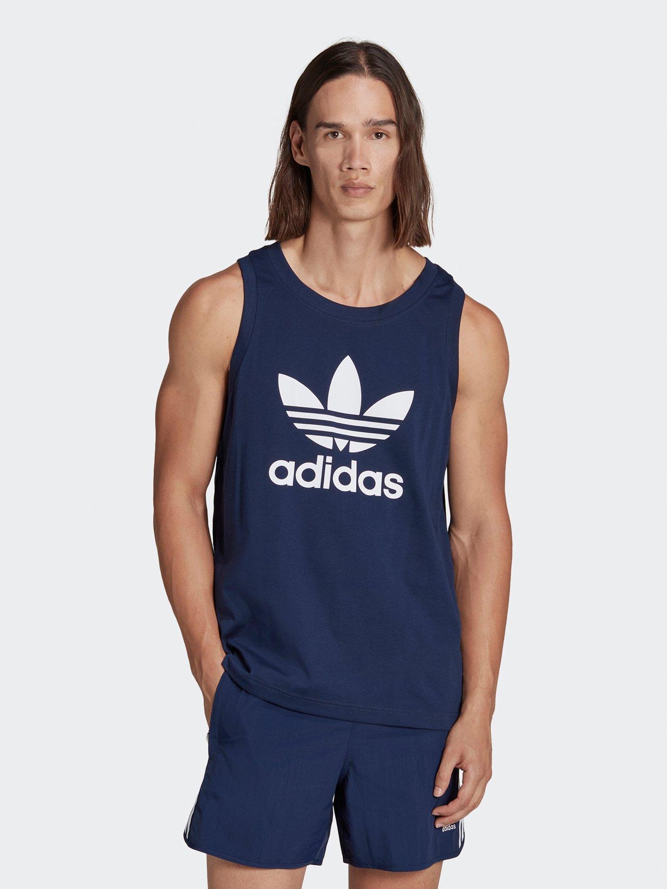 Adidas originals hot sale trefoil tank