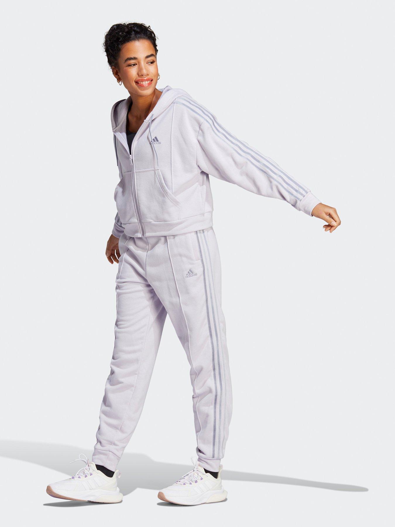 Womens grey hot sale adidas tracksuit