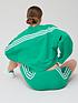  image of adidas-sportswear-womens-sportswear-3-stripe-bike-shorts-green