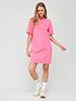  image of adidas-sportswear-3-stripe-bf-tee-dress-pink