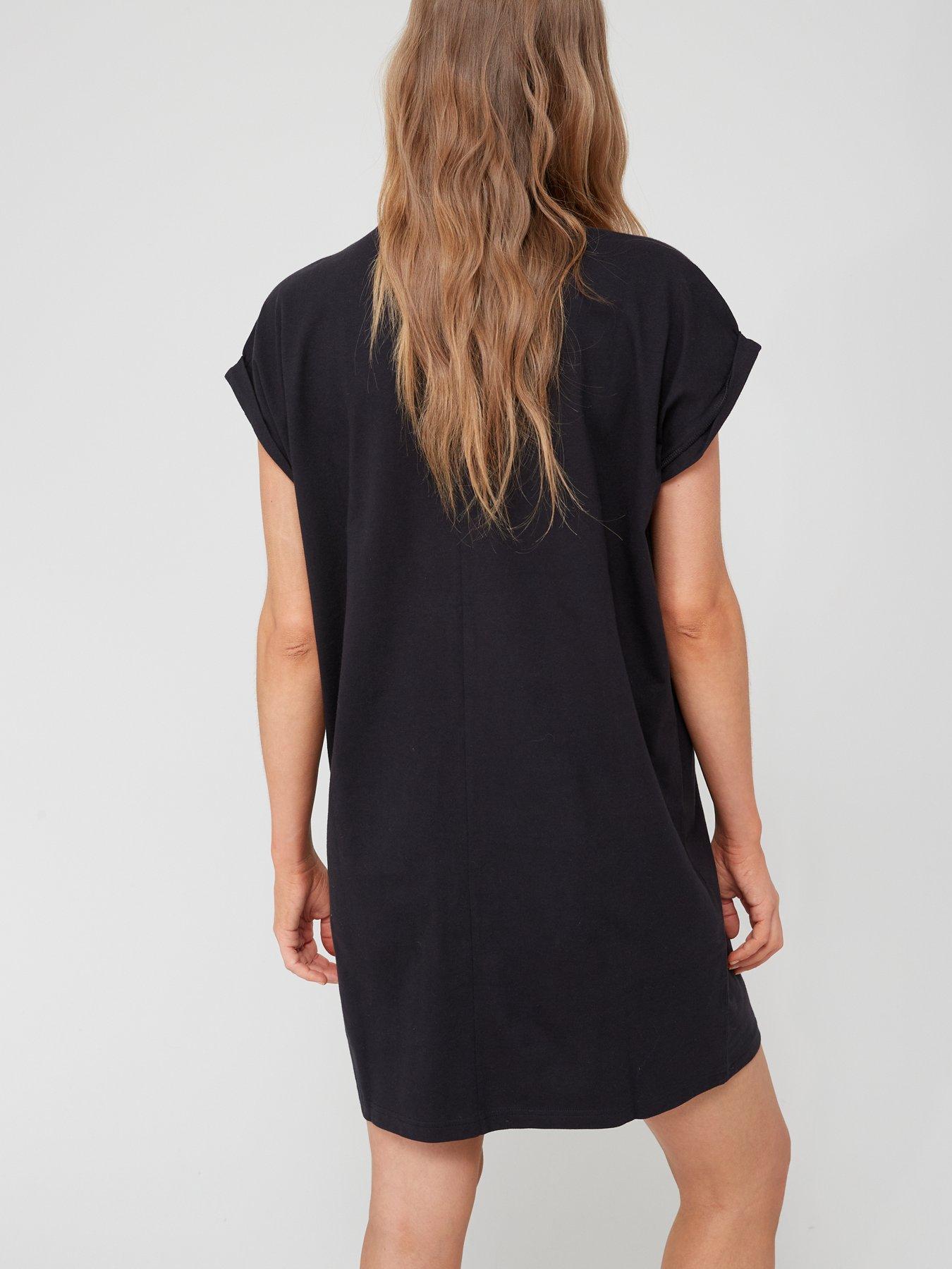 Black trefoil hotsell dress by adidas