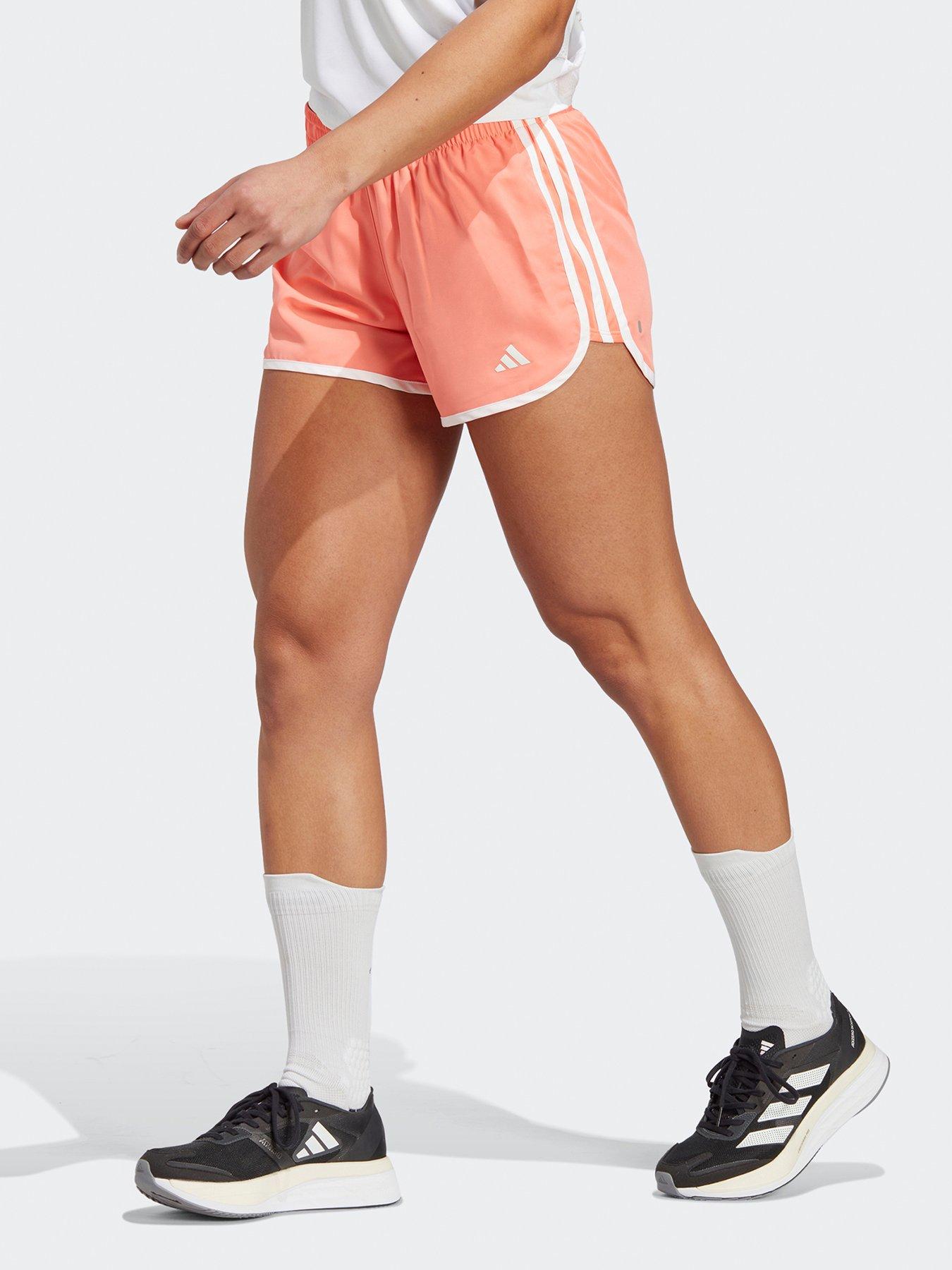 Womens adidas hot sale shorts pink