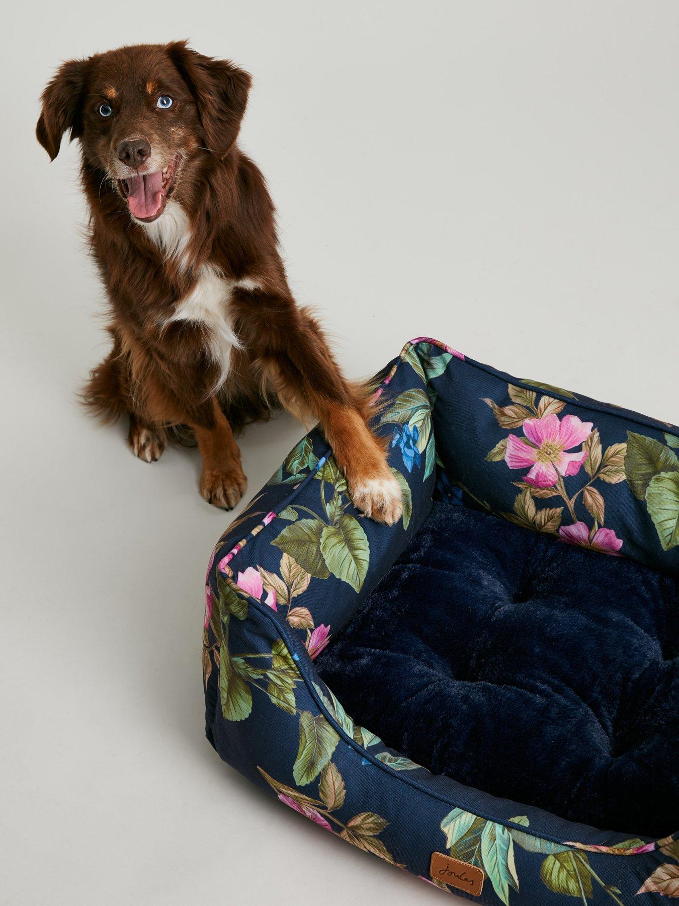  image of joules-botanical-floral-box-bed-large