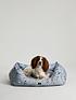  image of joules-rainbow-dogs-box-bed-small