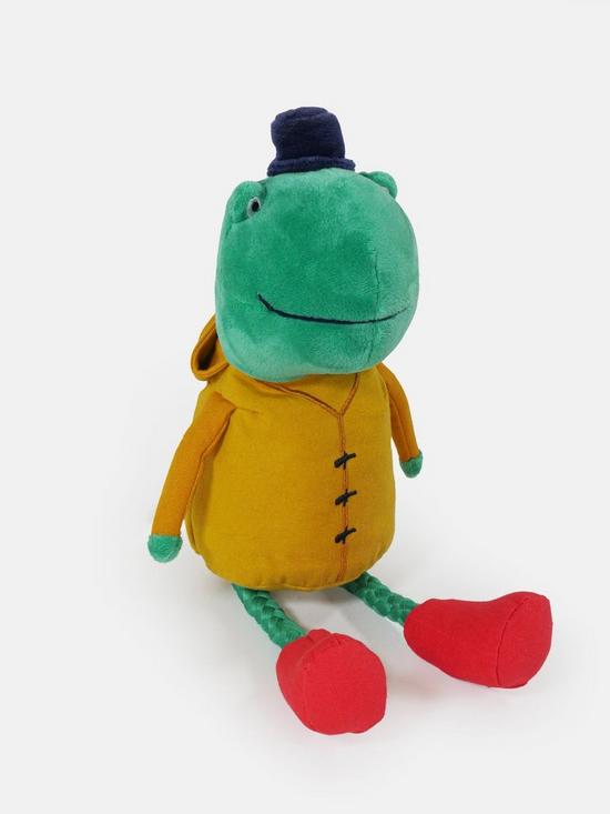 stillFront image of joules-frog-dog-toy