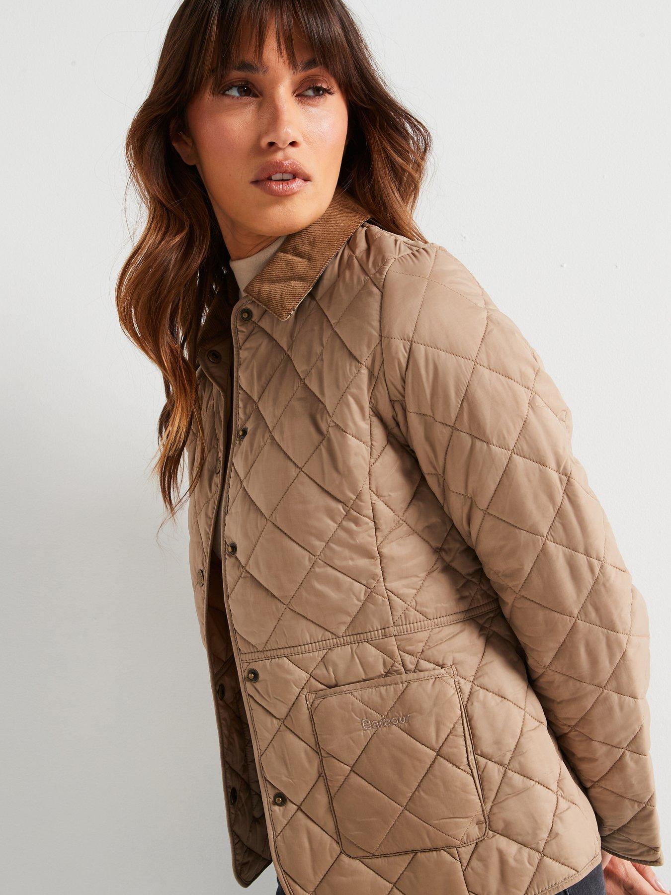  image of barbour-deveron-quilt-beige