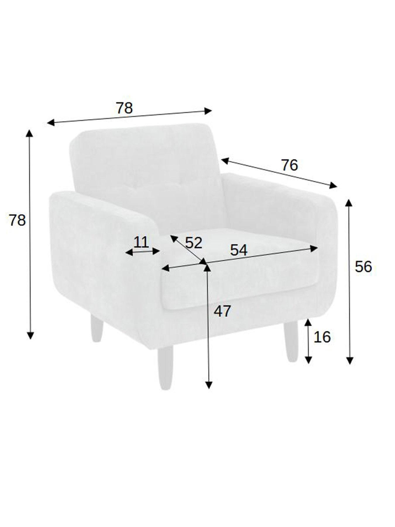  image of everyday-oslo-fabric-armchairnbsp--fscreg-certified