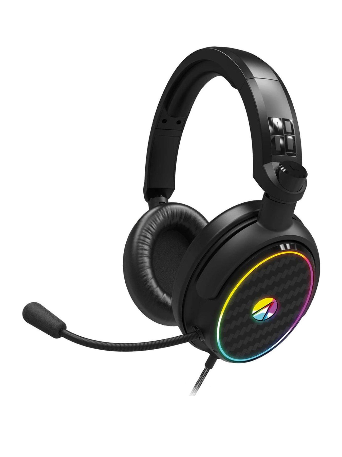 undefined Light Up LED Gaming Headset for Xbox, PS4, PS5, Switch, PC