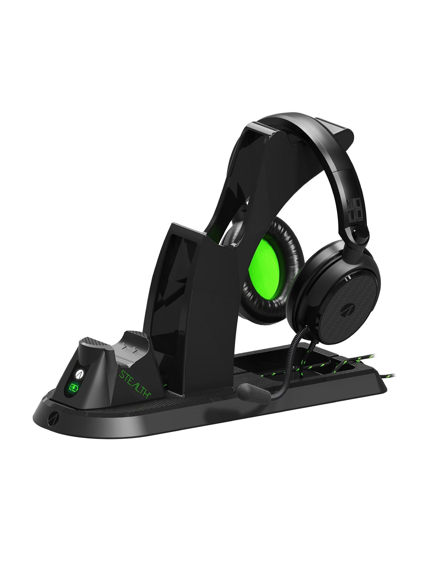  image of stealth-all-in-one-gaming-headset-charging-dock-amp-headset-stand-in-one-for-xbox-series-sx-black