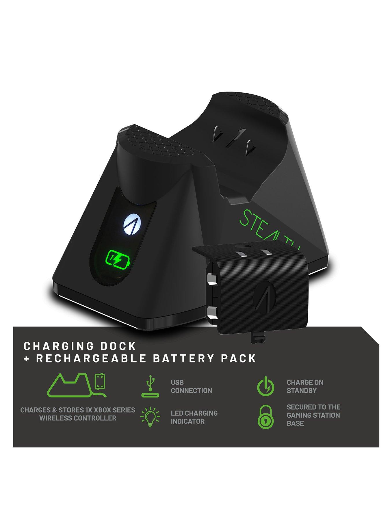  image of stealth-all-in-one-gaming-headset-charging-dock-amp-headset-stand-in-one-for-xbox-series-sx-black