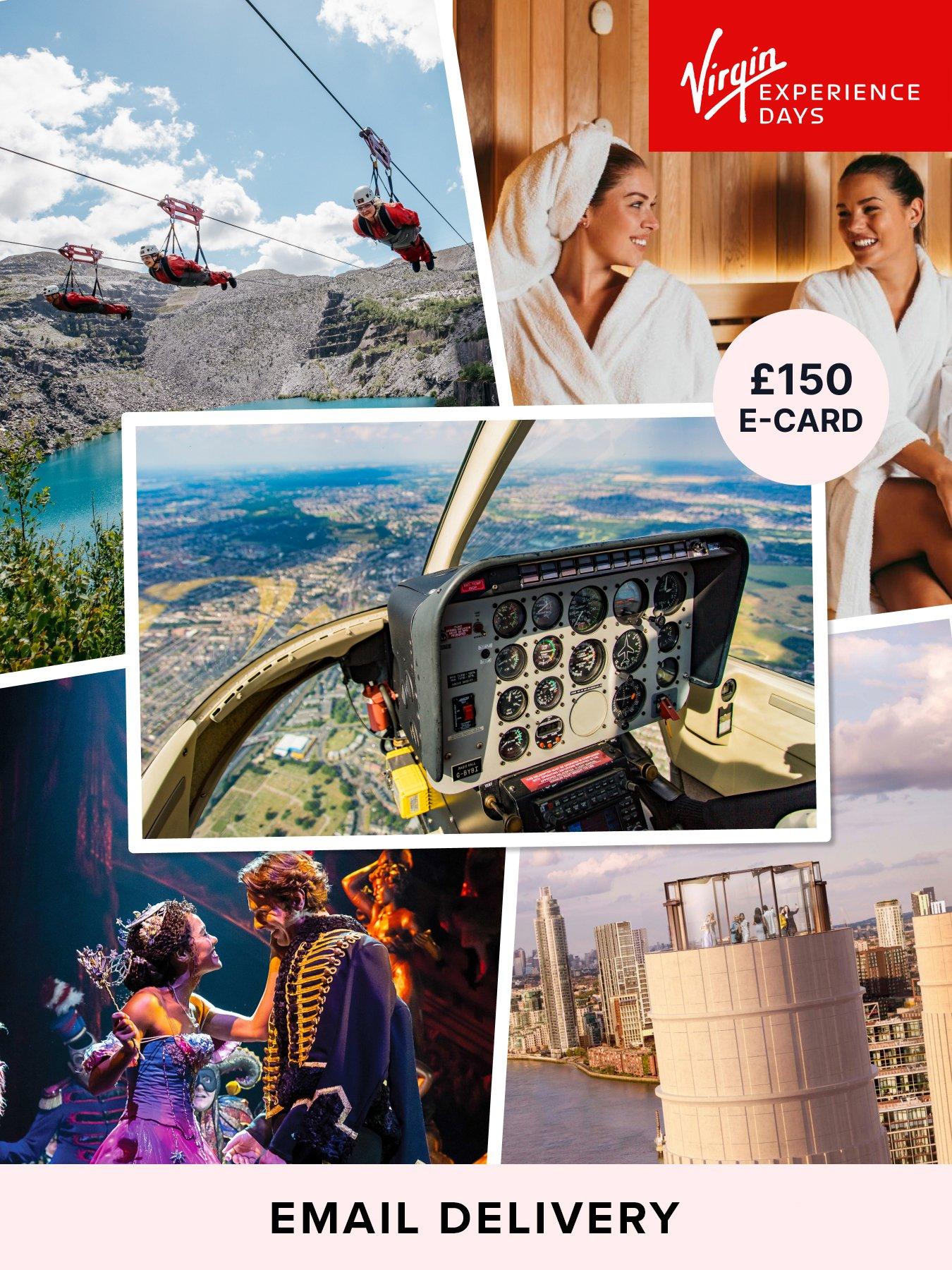 Image 1 of 1 of Virgin Experience Days Digital &pound;150 Gift Card