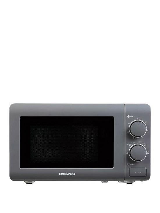 front image of daewoo-20l-manual-control-microwave