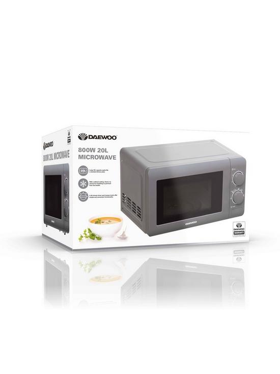 stillFront image of daewoo-20l-manual-control-microwave