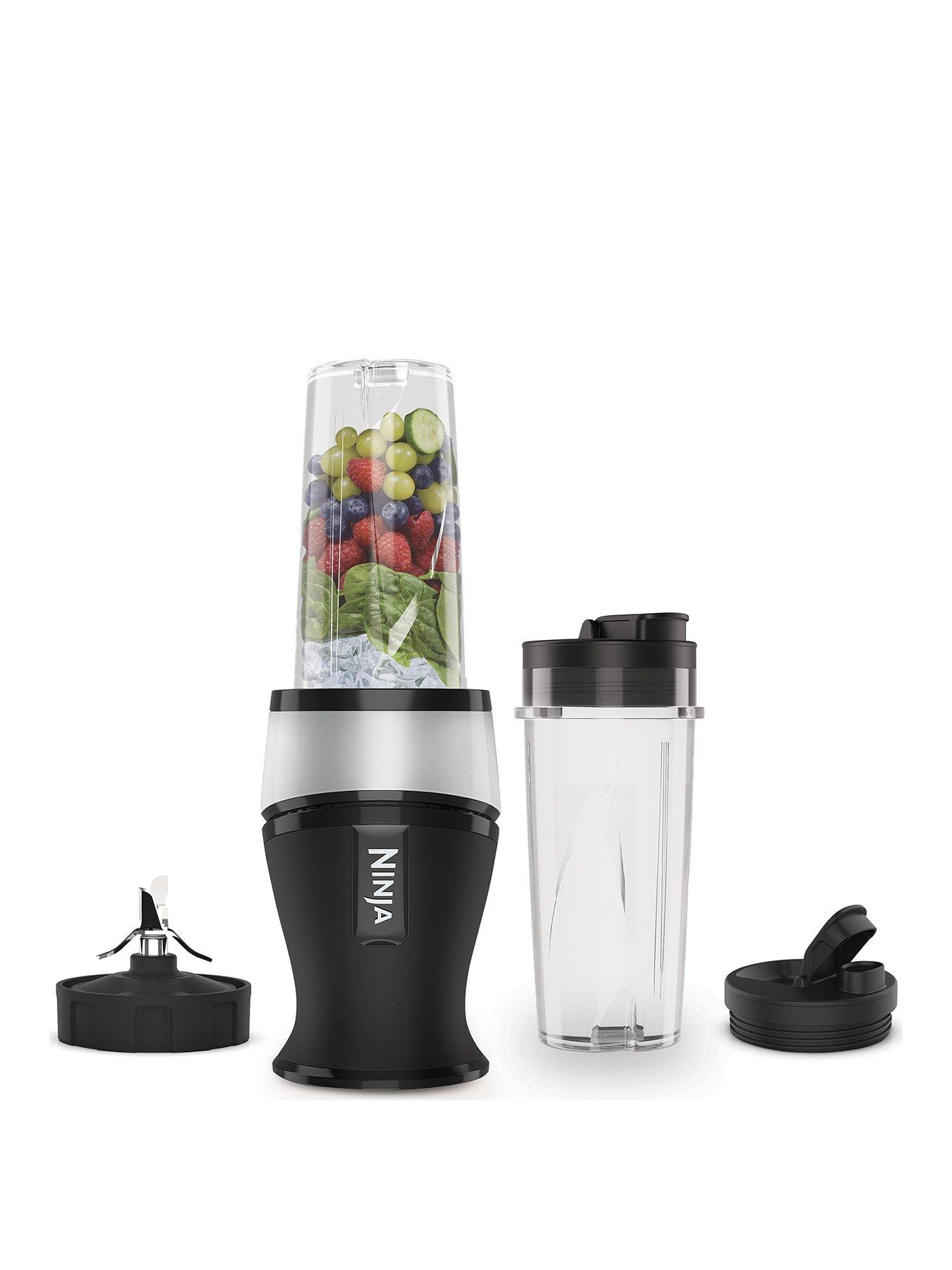 Image 1 of 5 of NINJA Slim Blender &amp; Smoothie Maker 700W- Silver QB3001UKS