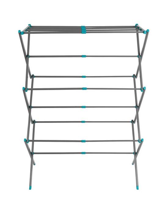front image of beldray-three-tier-expandable-clothes-airer