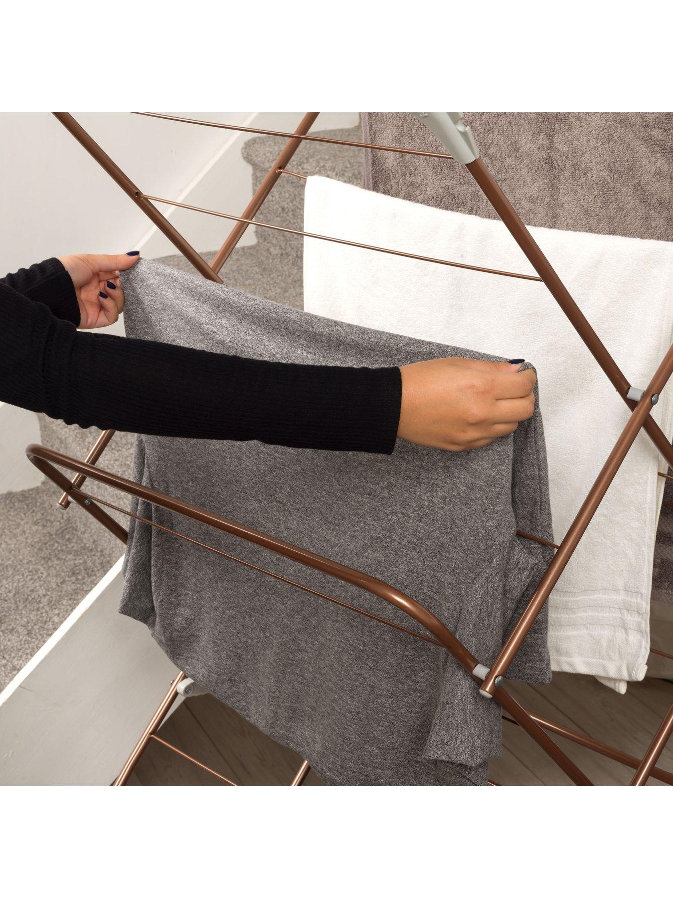 Beldray rose gold clothes airer on sale
