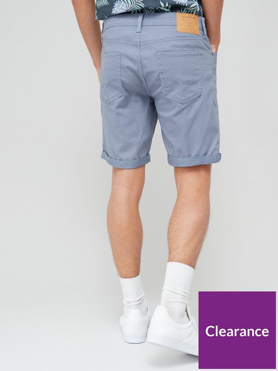 stillFront image of jack-jones-original-5-pocket-shorts-blue