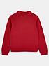  image of river-island-boys-novelty-christmas-graphic-jumper-red