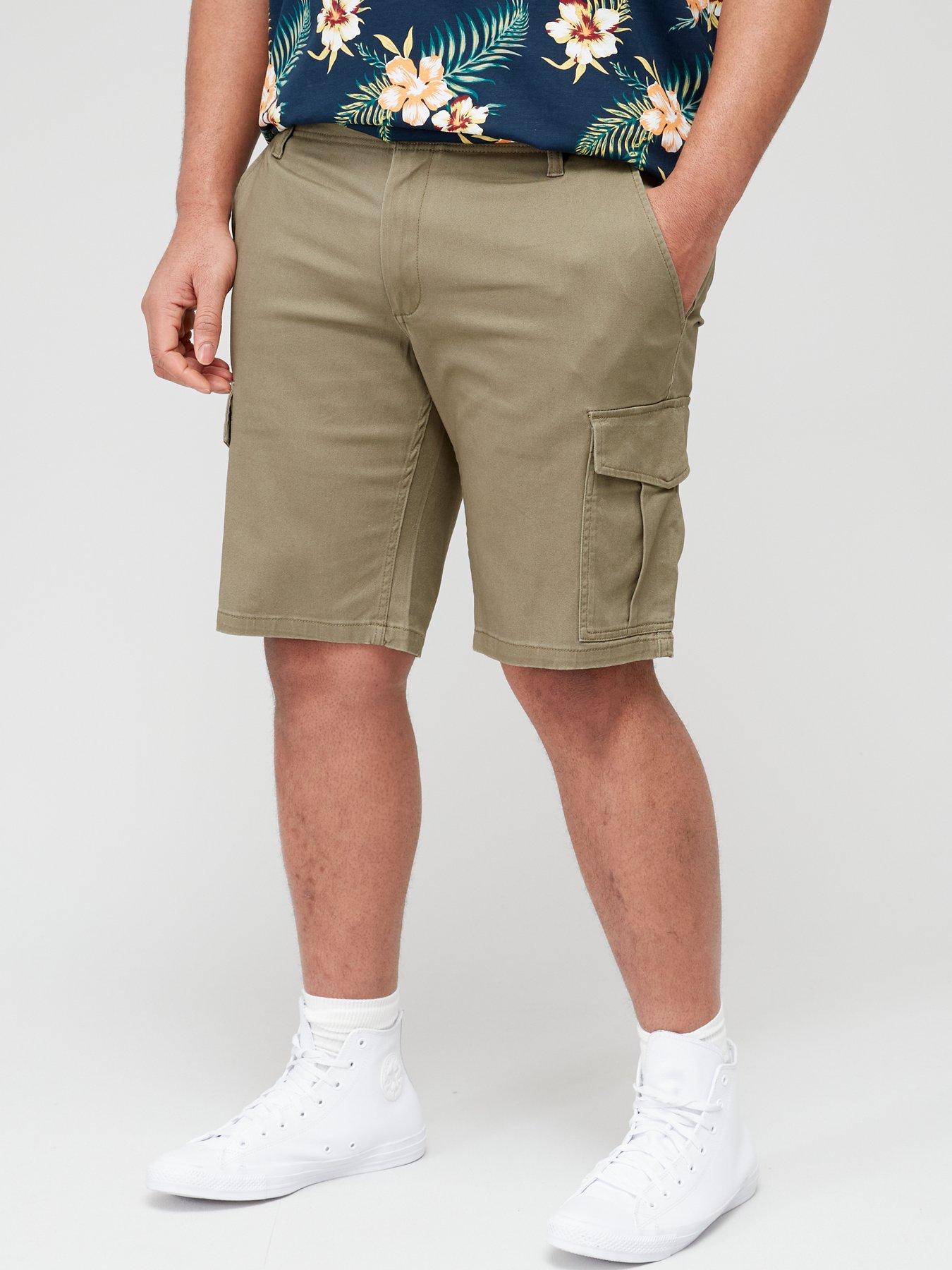 Big and tall cheap cargo shorts clearance