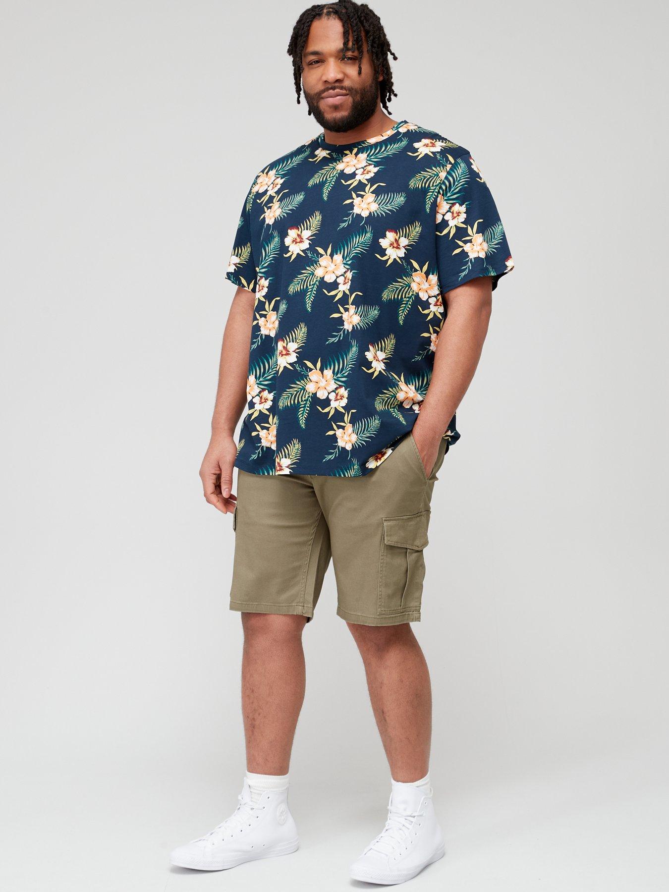 Big and tall cheap cargo shorts clearance