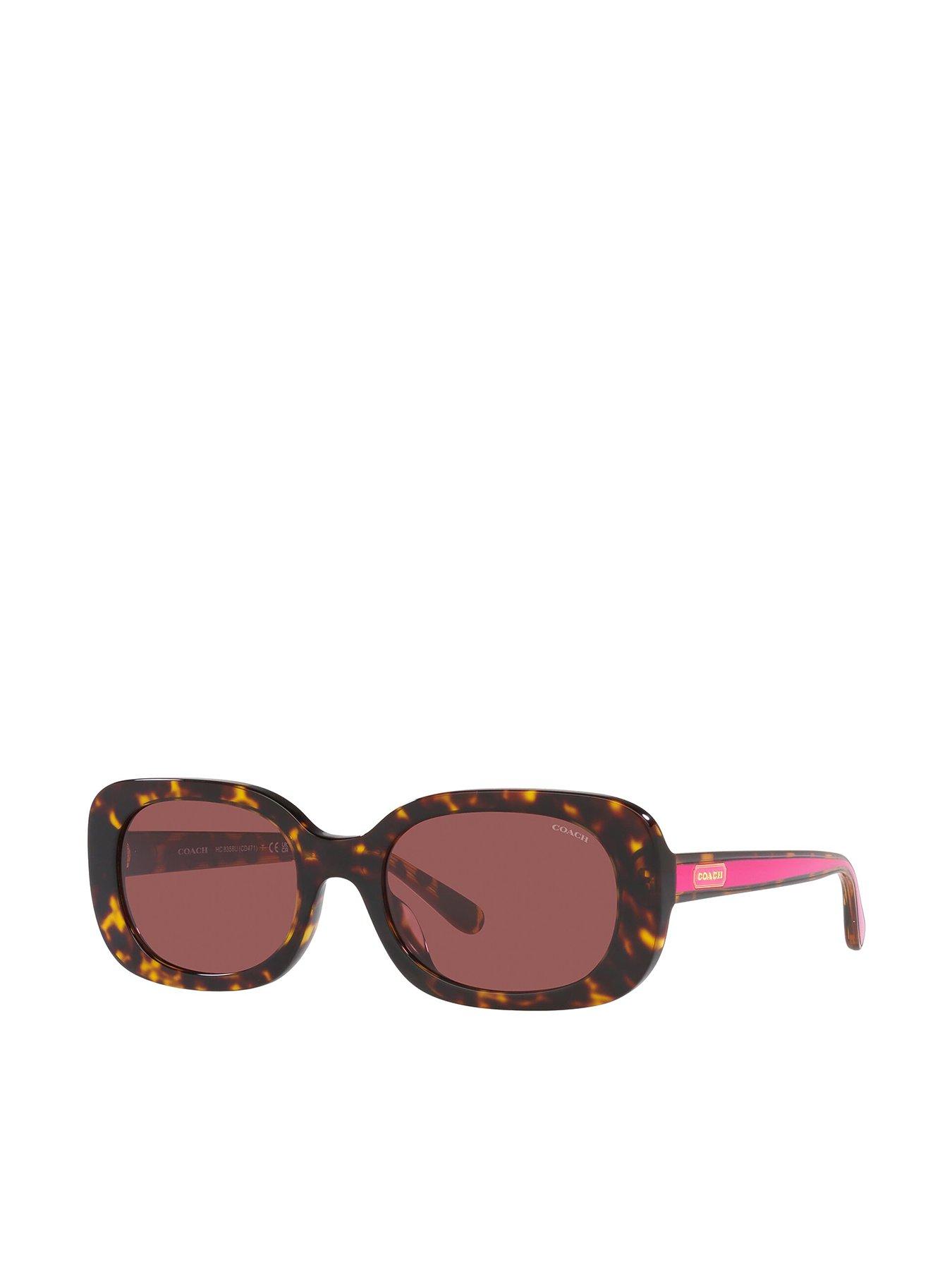 undefined Oval Sunglasses - Dark Tortoise