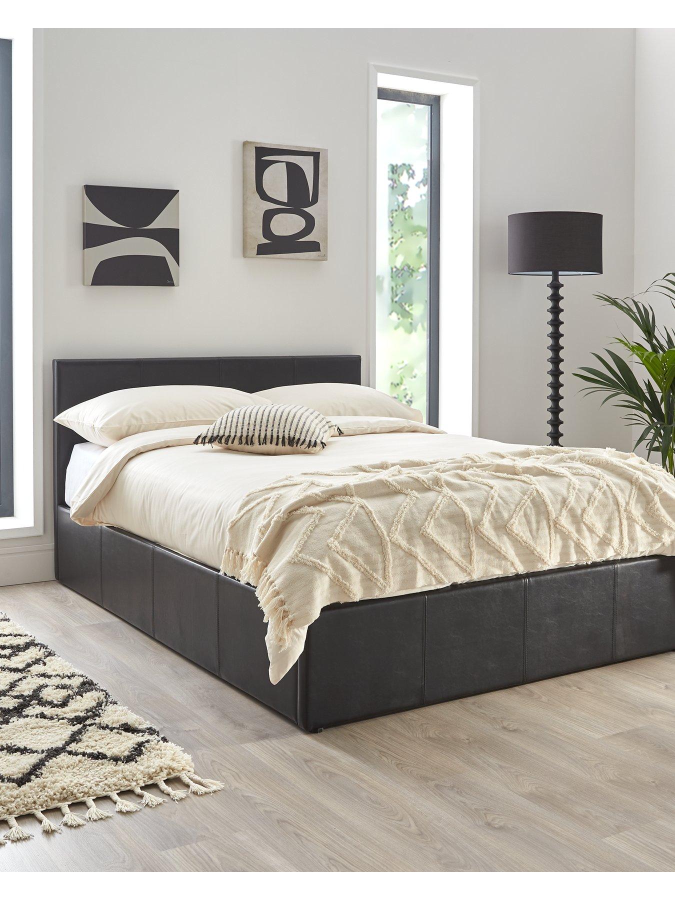 King size ottoman bed deals frame sale