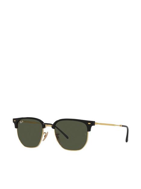 ray-ban-new-clubmaster-irregular-sunglasses--black