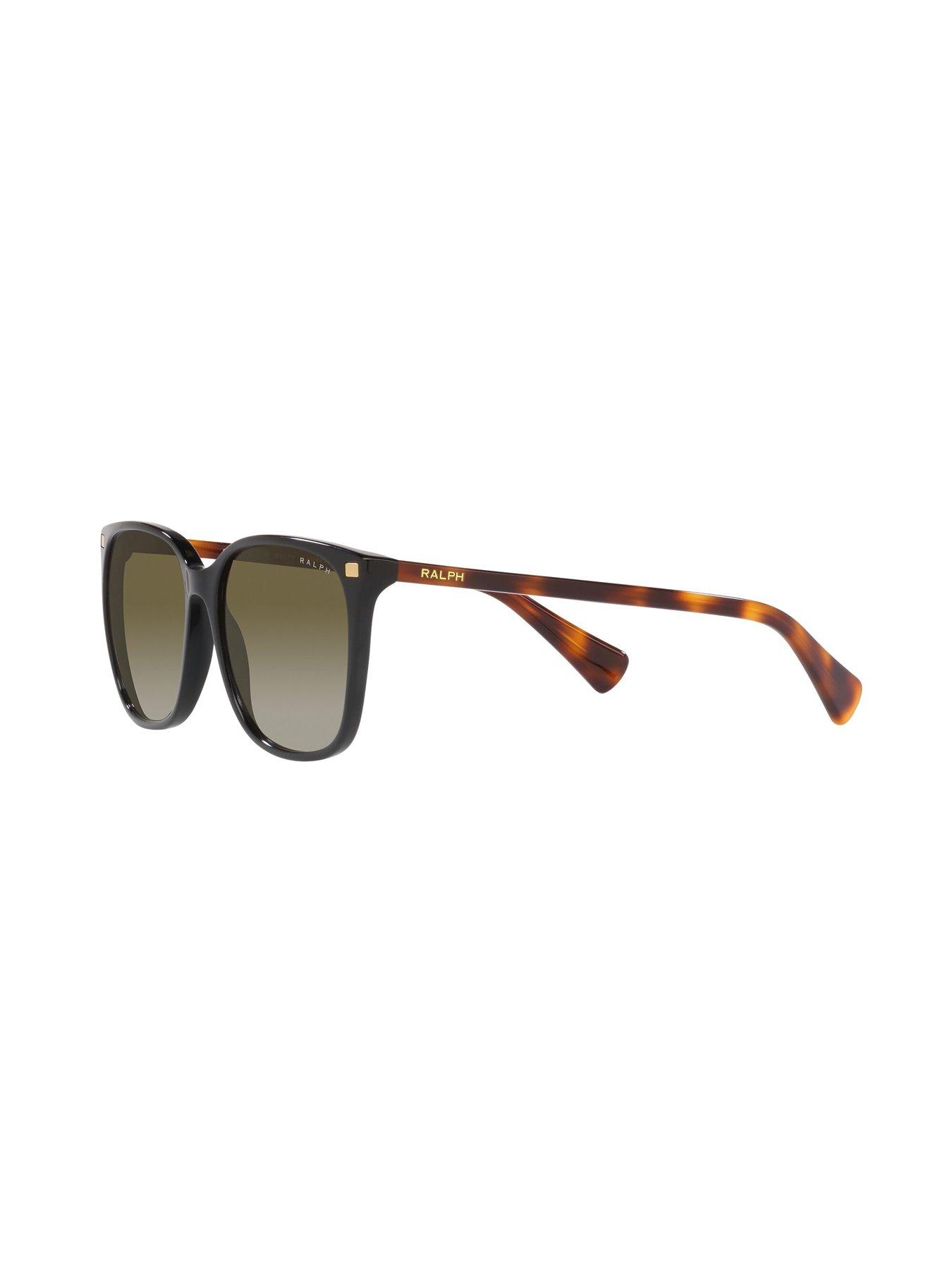 Image 2 of 4 of Ralph Square Sunglasses - Black