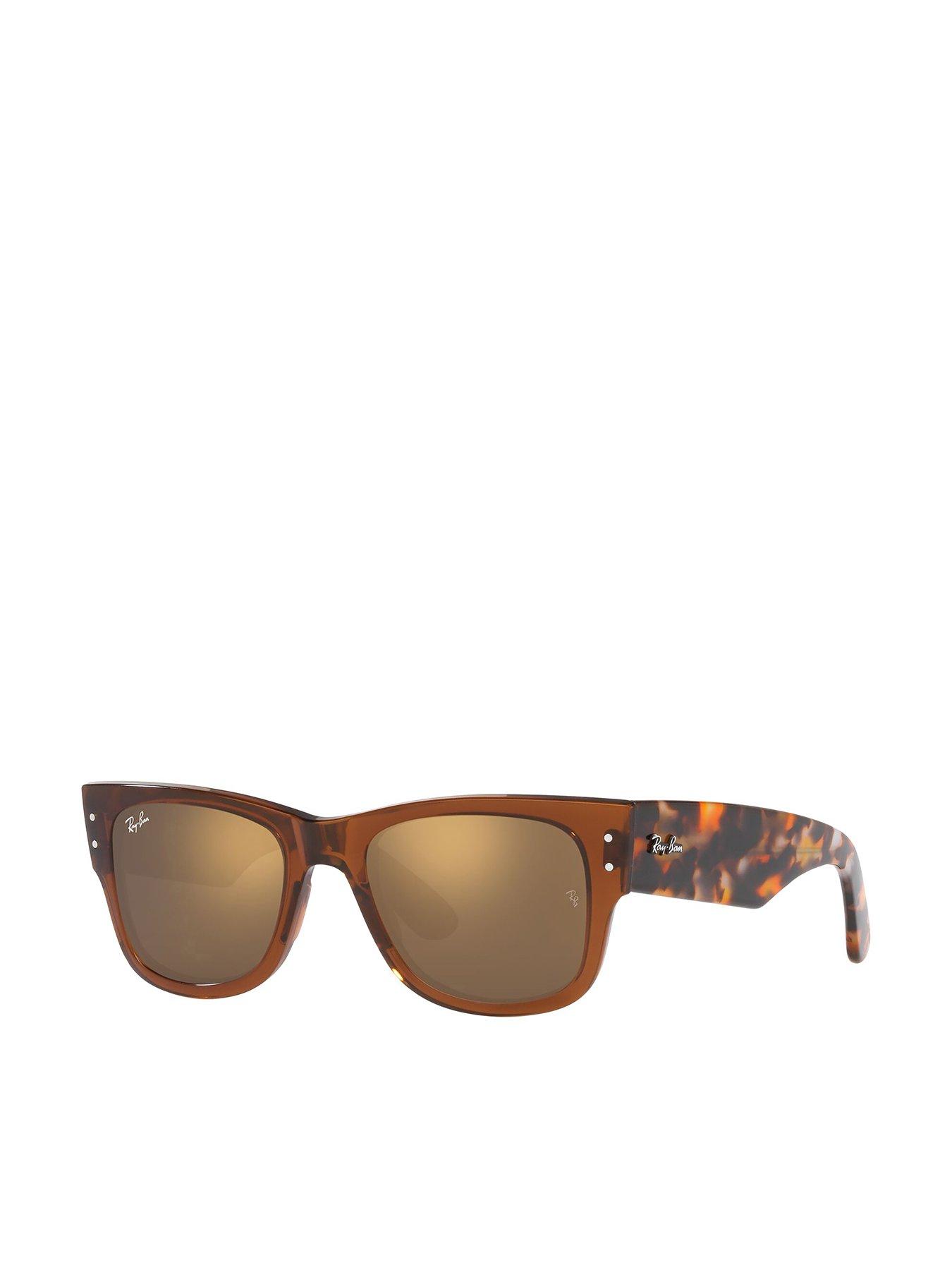 ray-ban-mega-wayfarer-square-sunglasses-transparent-brown