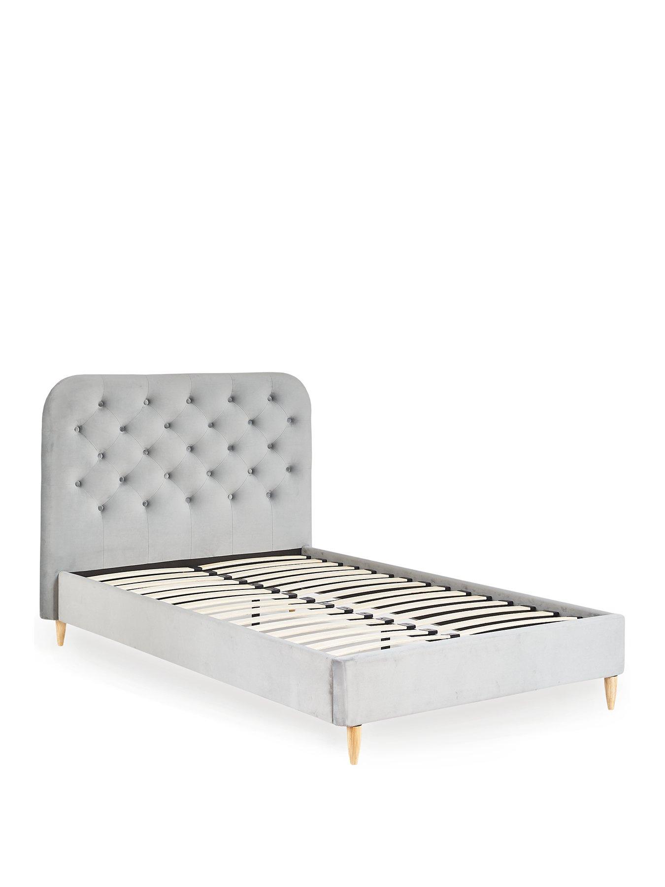 Image 2 of 5 of The Very Collection Easton Small Double with Mattress Options (Buy &amp; SAVE!) - Grey - FSC&reg; Certified
