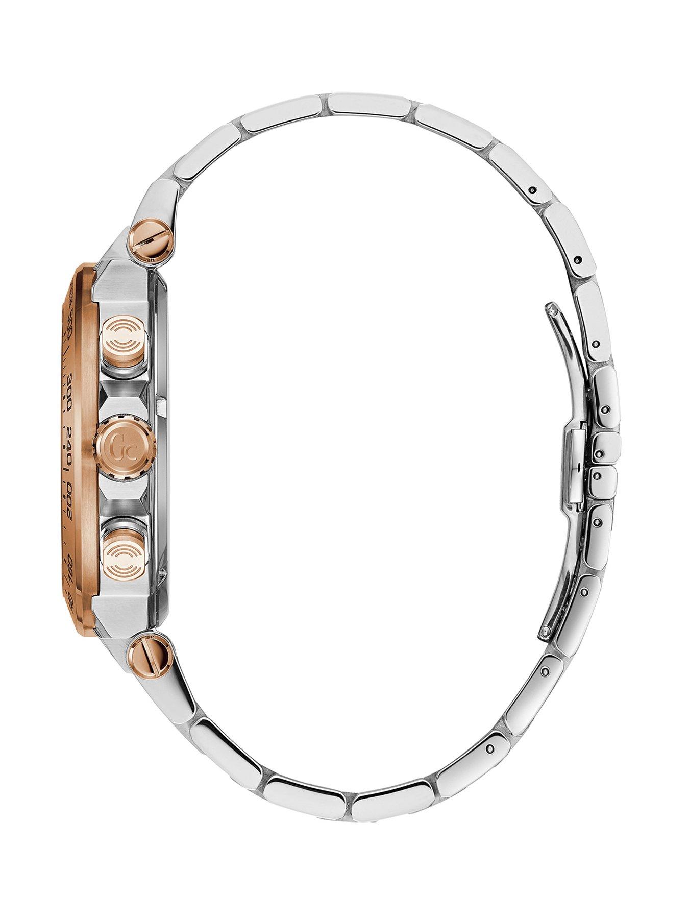 image of gc-urbancode-blue-dial-chronograph-bracelet-watch