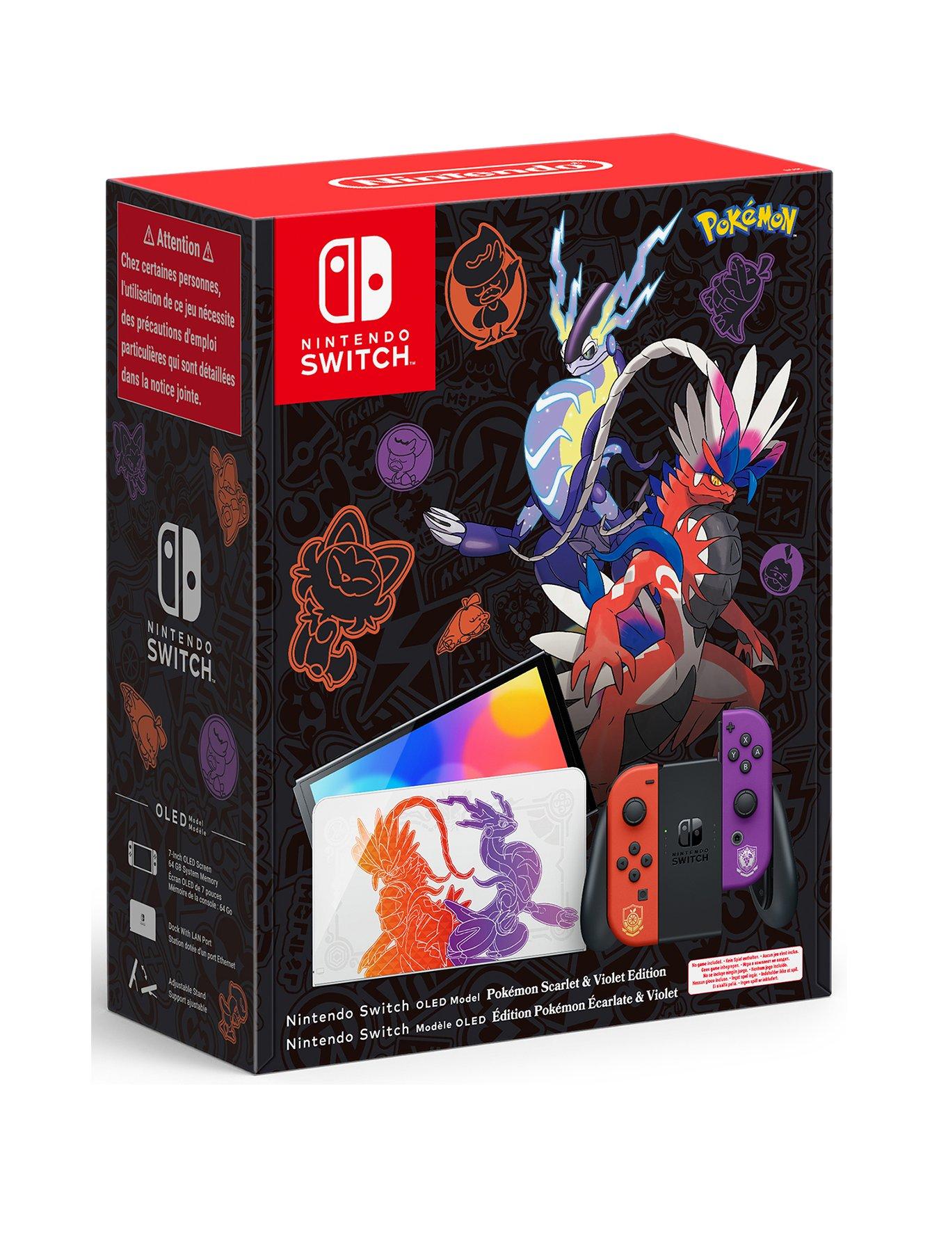 front image of nintendo-switch-oled-oled-model-pokemon-scarlet-and-violet-limited-edition-consolenbsp