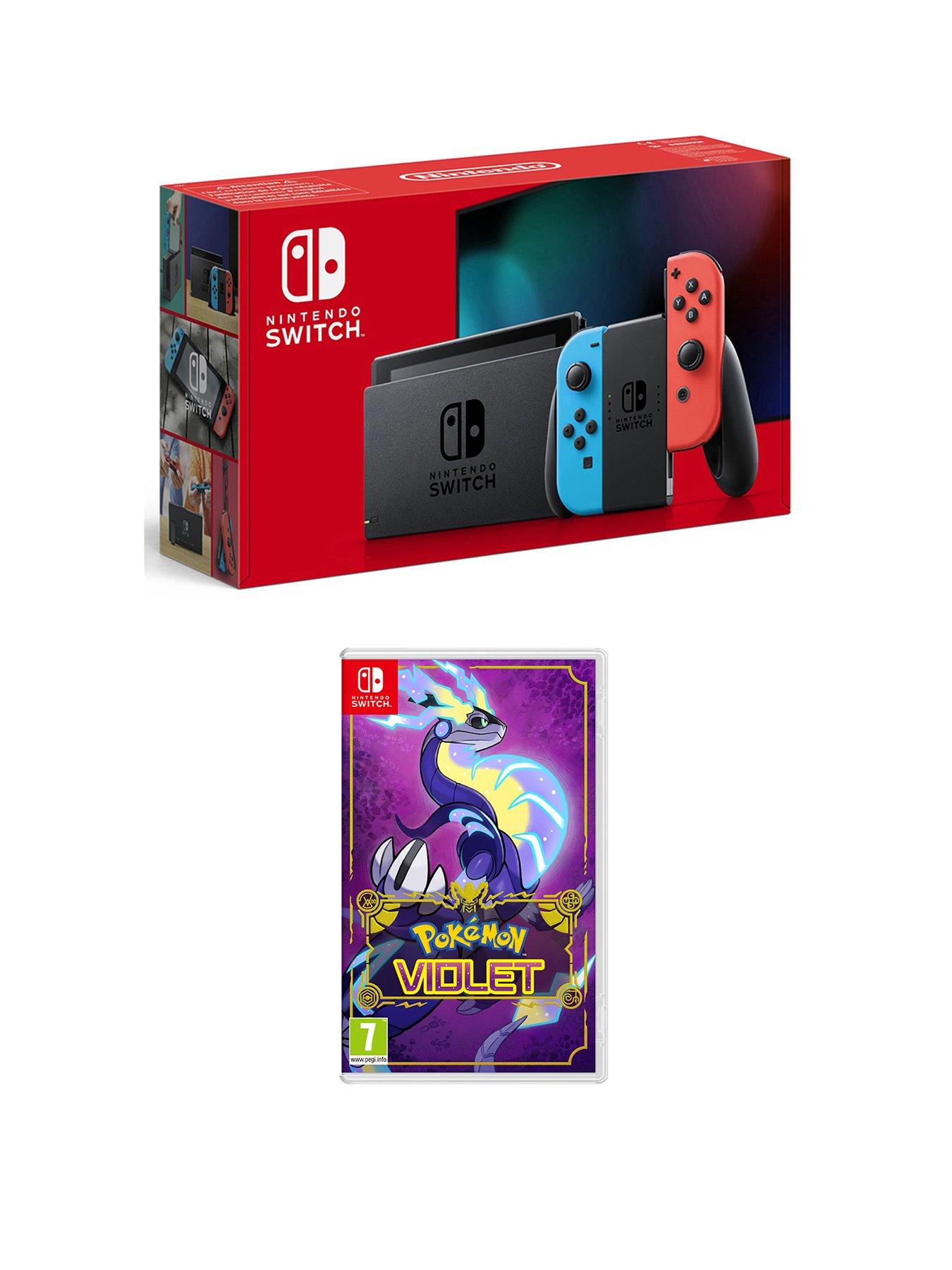 Nintendo switch neon clearance console