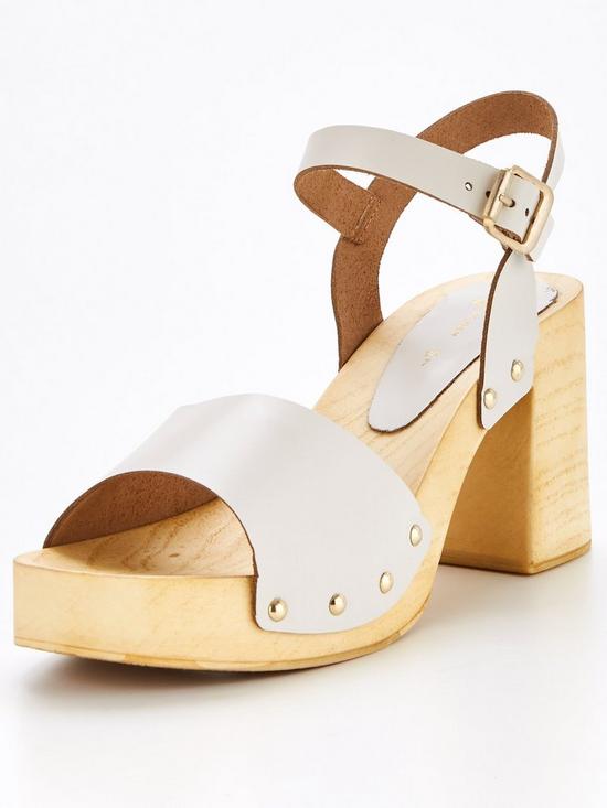 stillFront image of v-by-very-heeled-clog-sandal