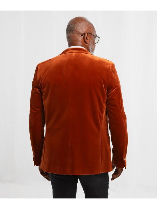 stillFront image of joe-browns-dangerously-dapper-blazer-orange