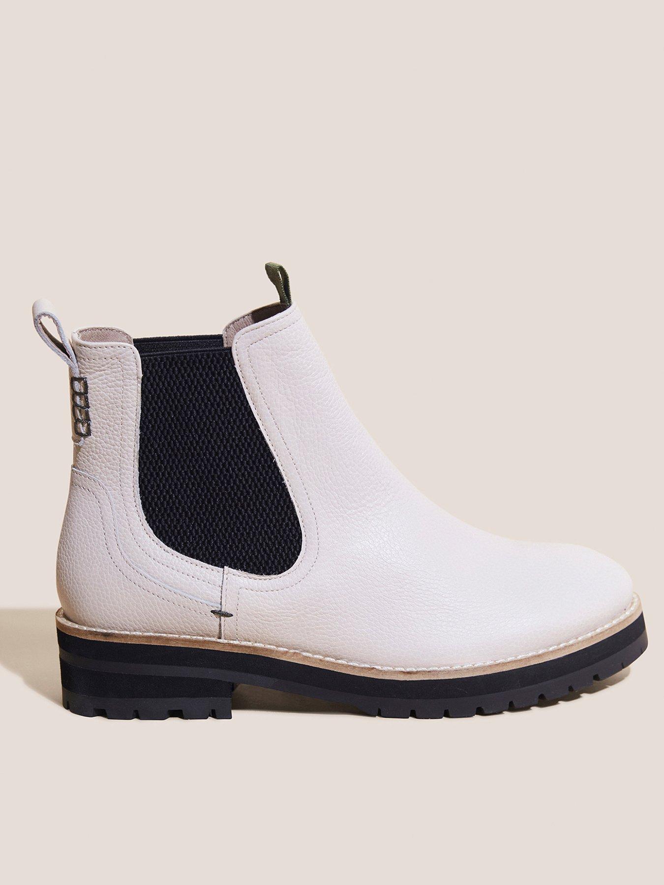 White hotsell stuff boots