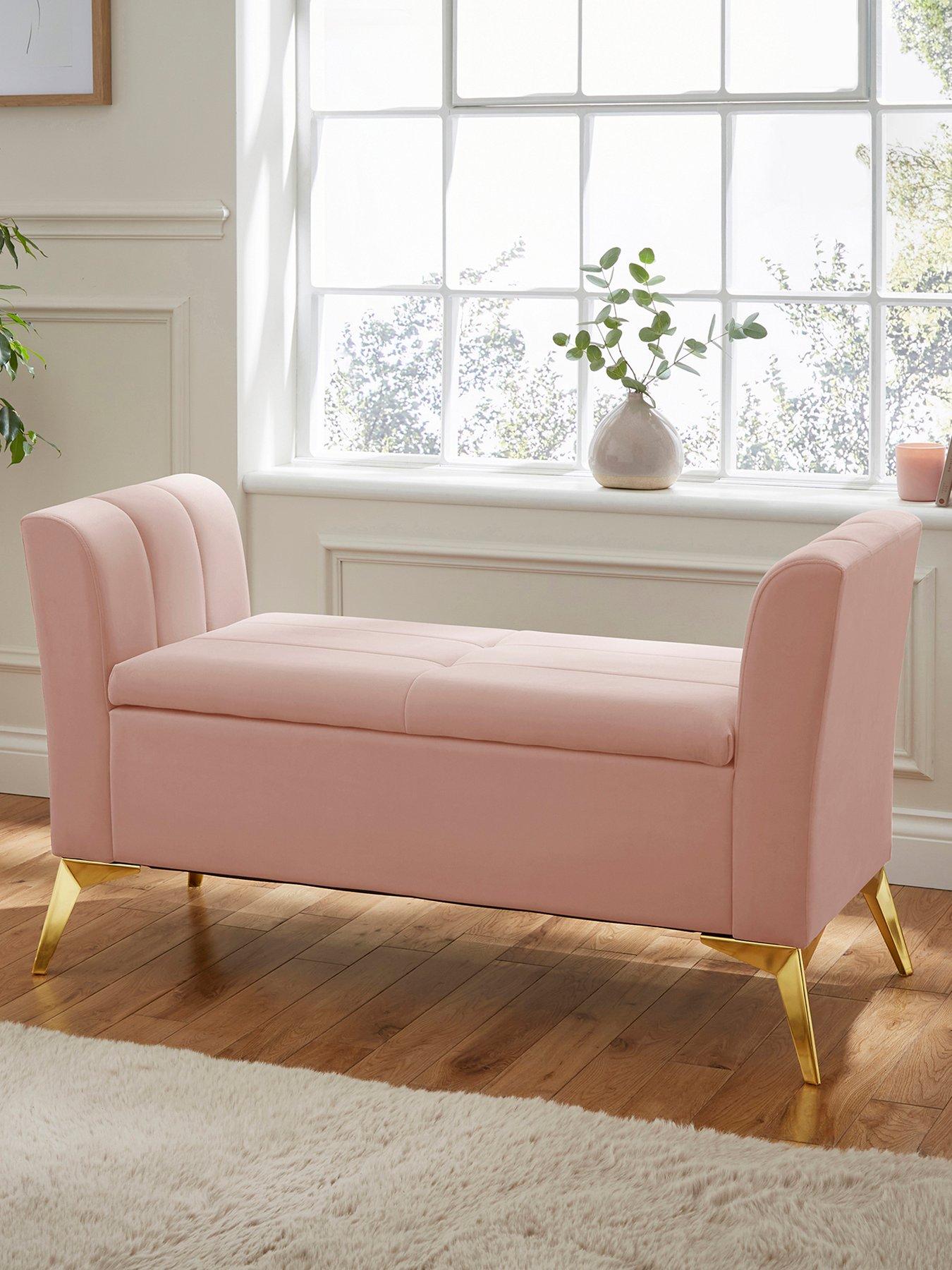 undefined Pettine Ottoman Storage Bench