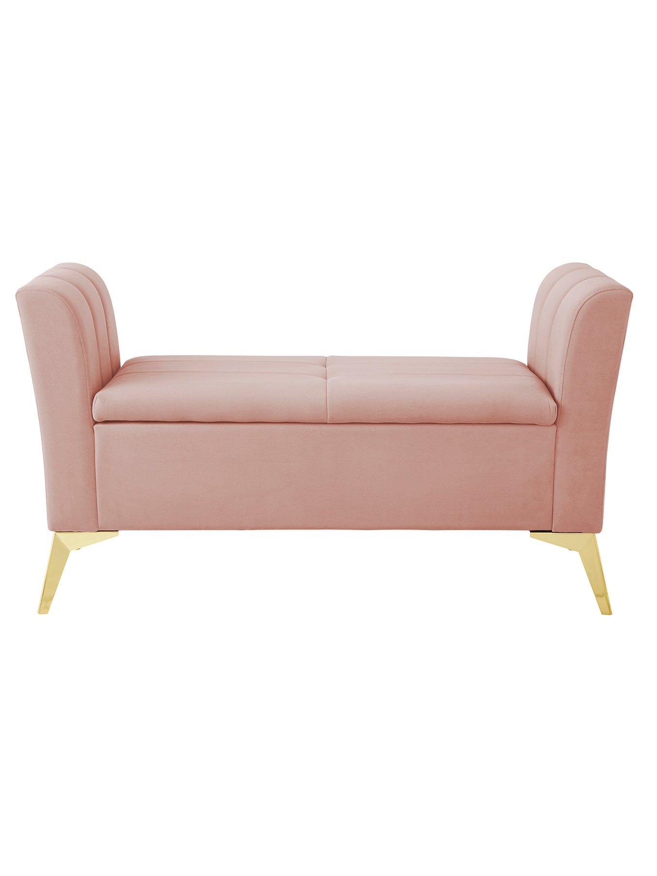 Image 3 of 6 of GFW Pettine Ottoman Storage Bench