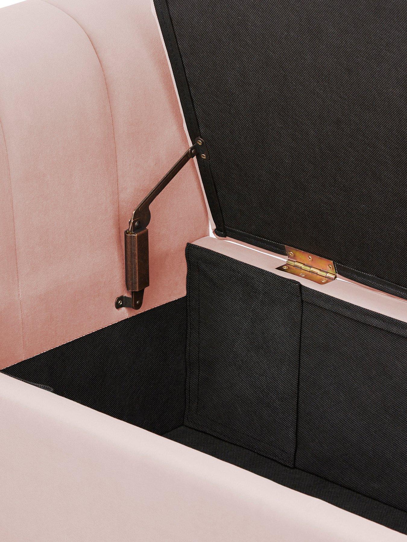 Image 6 of 6 of GFW Pettine Ottoman Storage Bench