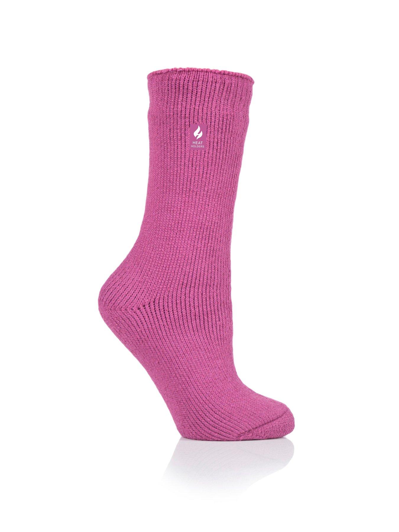  image of heat-holders-dahlia-core-lite-socks-muted-pink