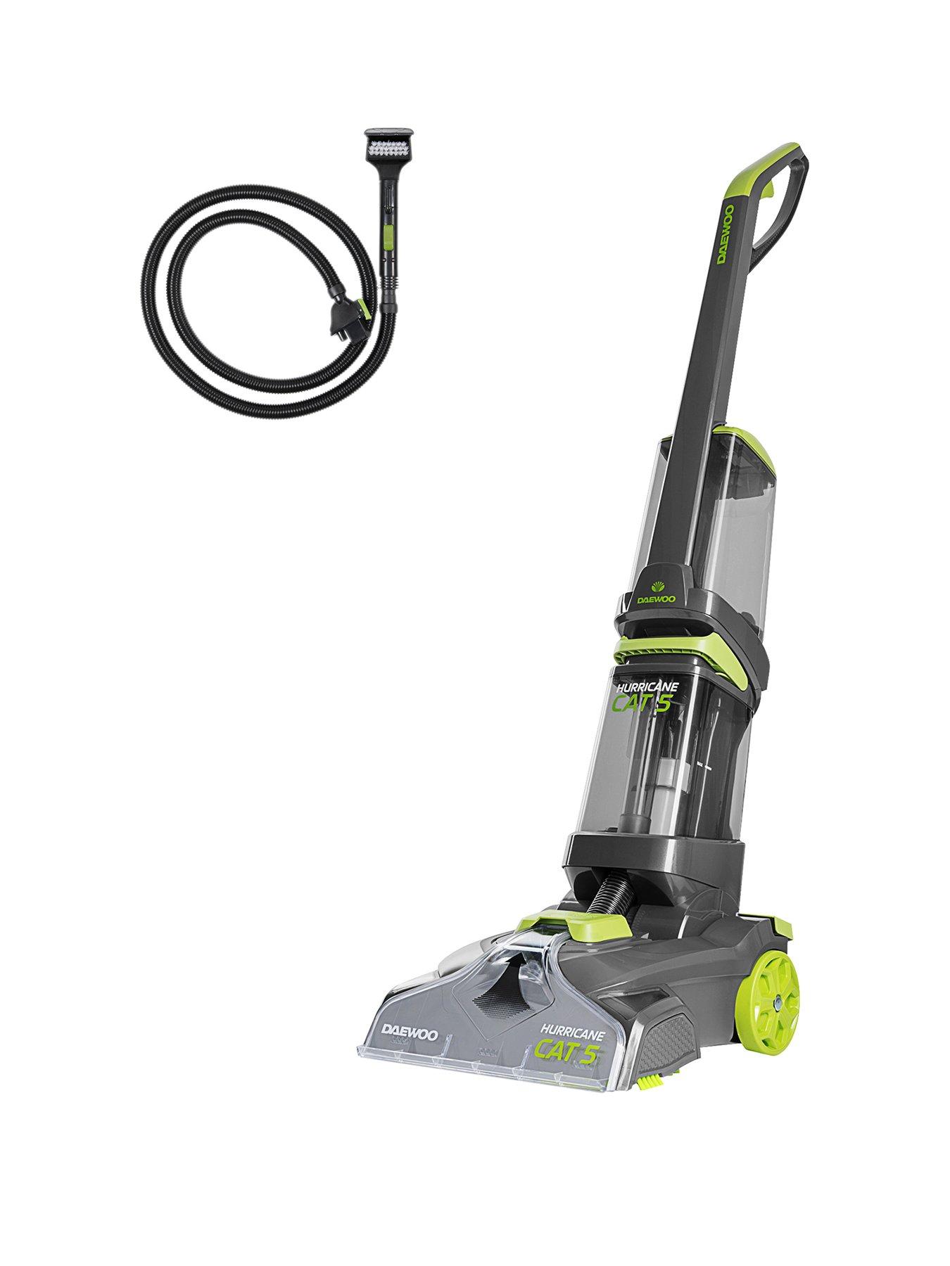 Daewoo Hurricane 700W Upright Carpet Washer with Spot Cleaner Upholstery Brush
