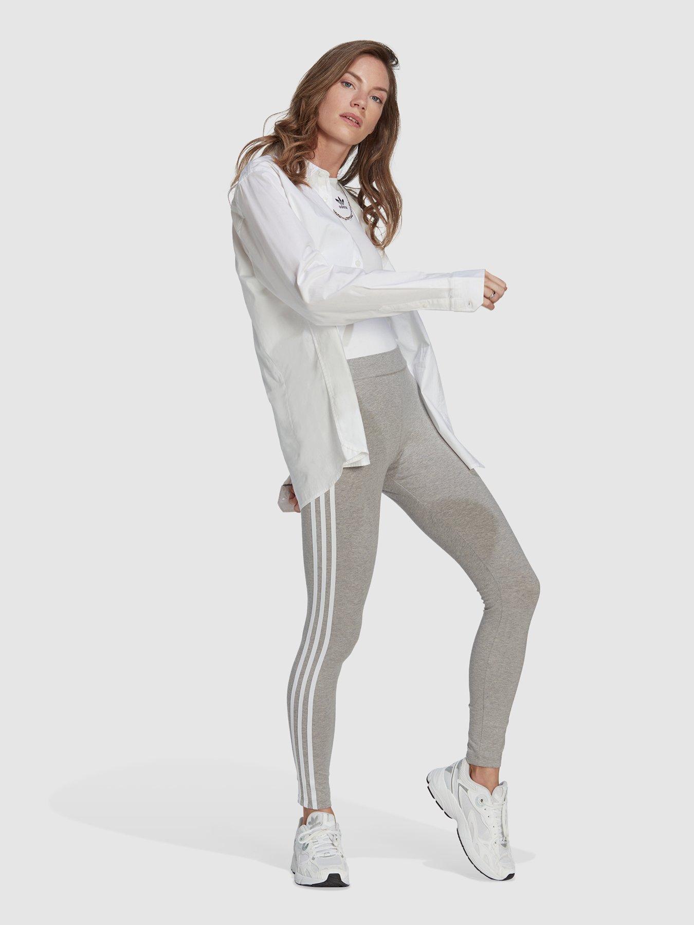 Adidas originals grey outlet leggings