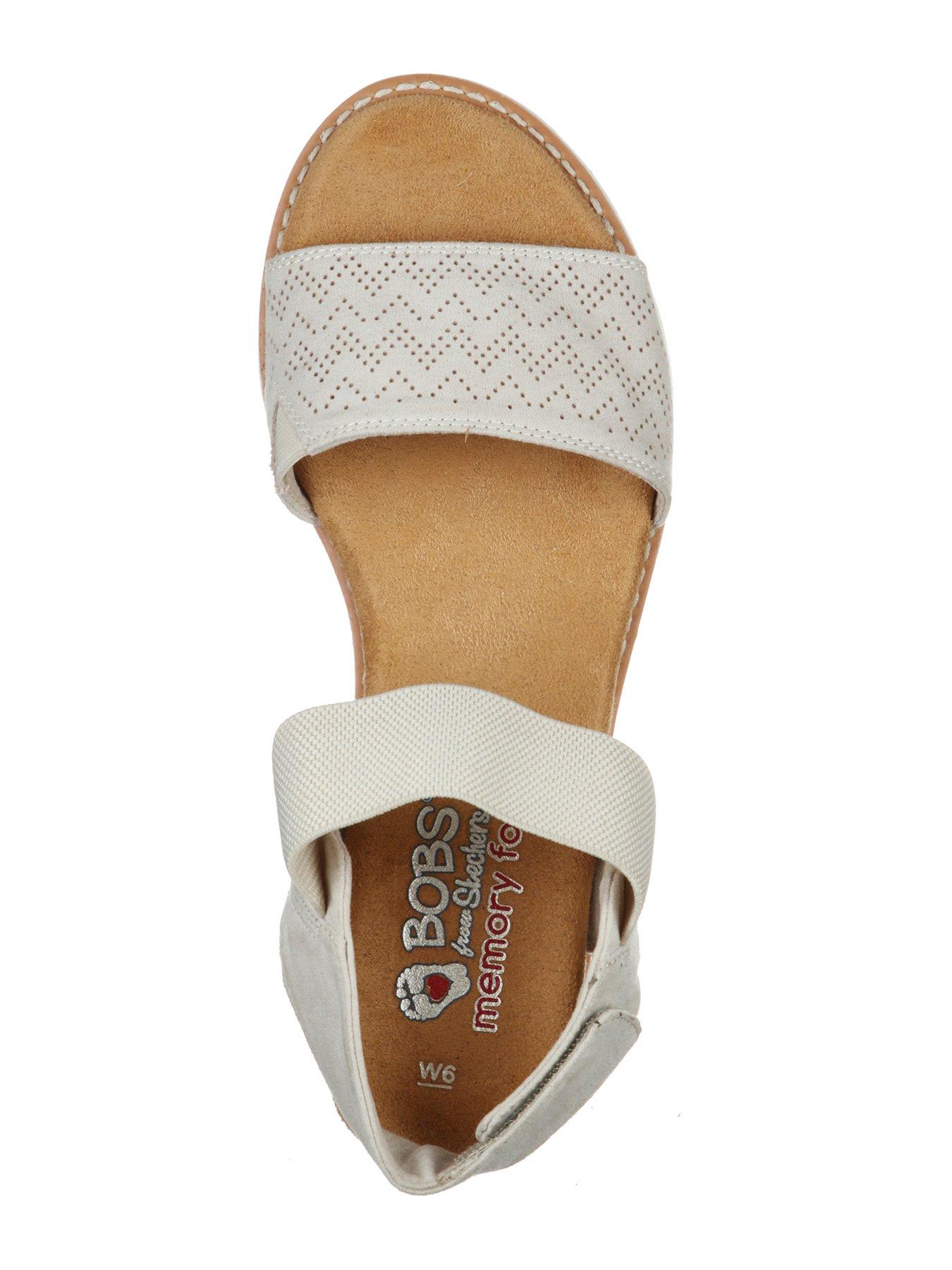 Skechers Desert Kiss Sandals White littlewoods