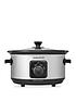  image of morphy-richards-35l-460017-slow-cooker-brushed-stainless-steel