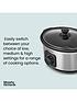 image of morphy-richards-35l-460017-slow-cooker-brushed-stainless-steel