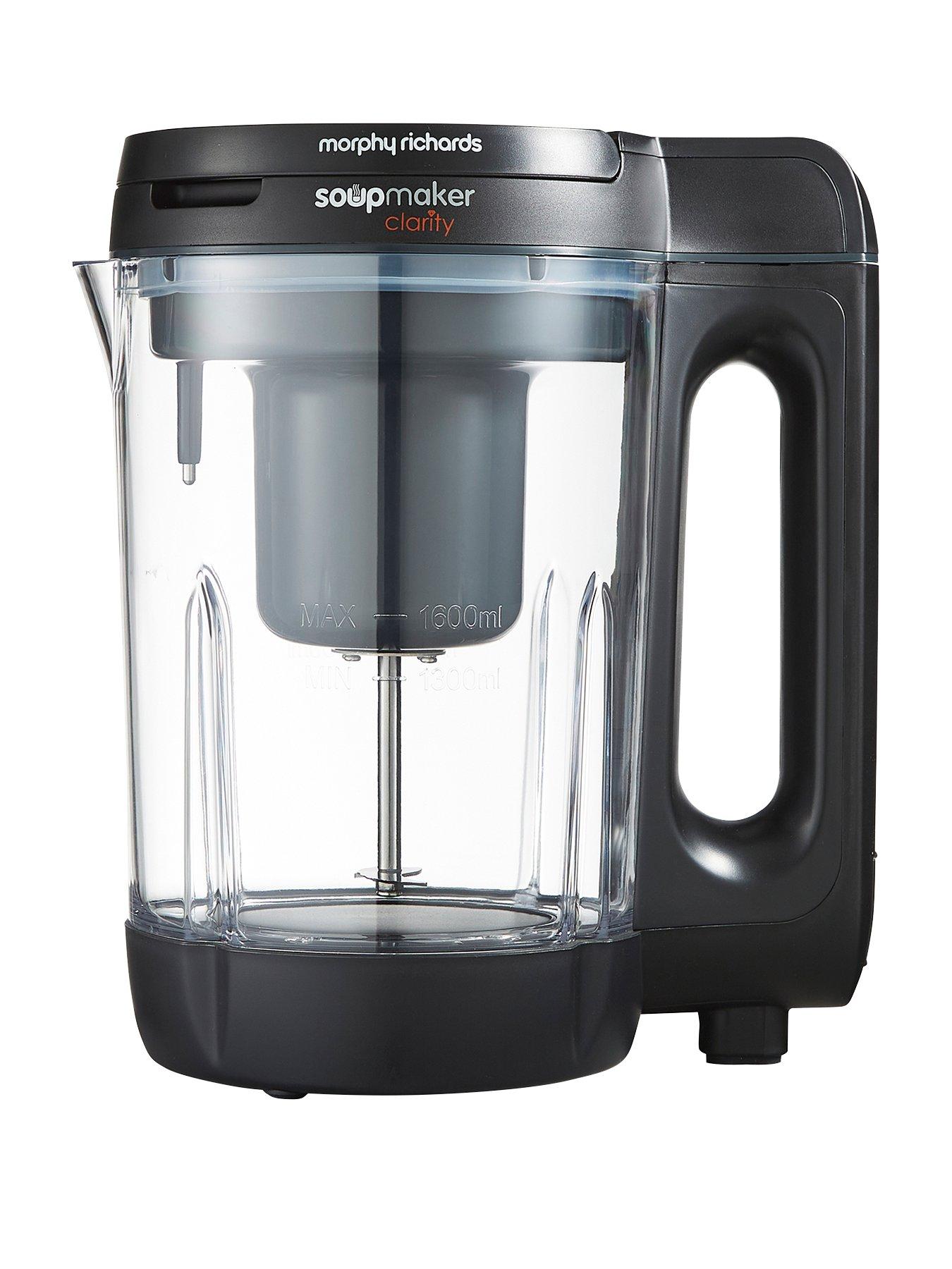 Image 1 of 8 of Morphy Richards Clarity 501050 Soup Maker 1.6L&nbsp;- Clear
