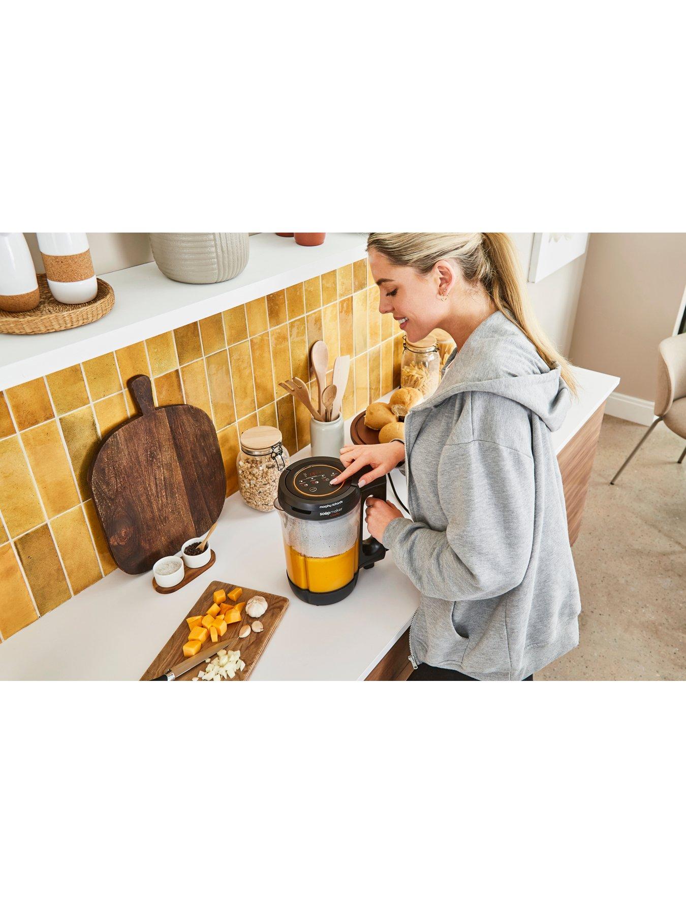  image of morphy-richards-clarity-501050-soup-maker-16lnbsp--clear